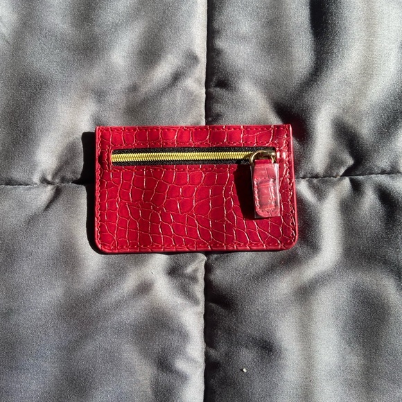 Below the Belt Card Holder Red - Picture 3 of 6